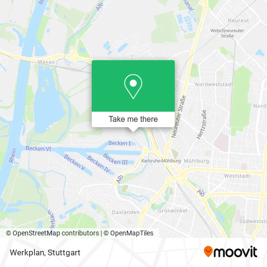 Карта Werkplan