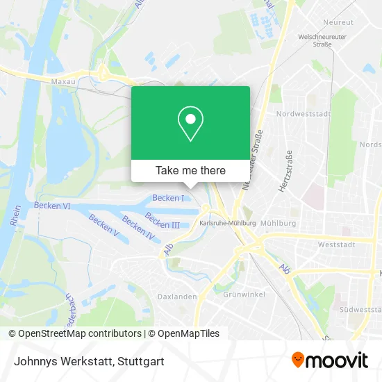 Карта Johnnys Werkstatt