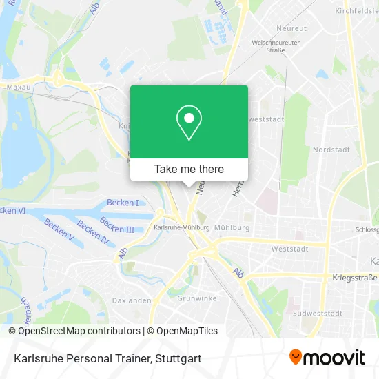 Карта Karlsruhe Personal Trainer