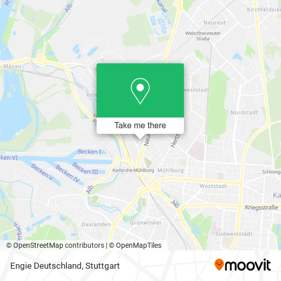 Карта Engie Deutschland