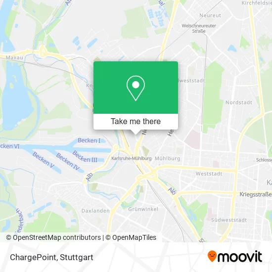 Карта ChargePoint