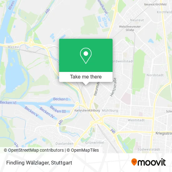Карта Findling Wälzlager