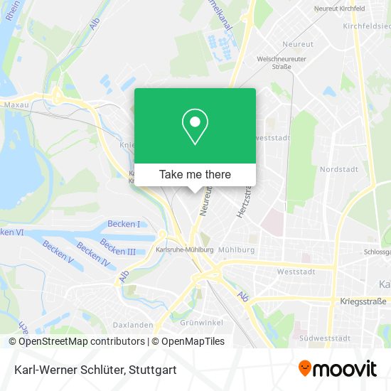 Karl-Werner Schlüter map