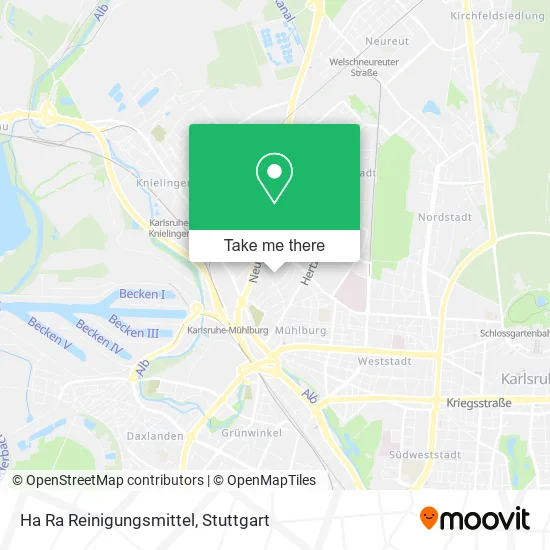 Карта Ha Ra Reinigungsmittel