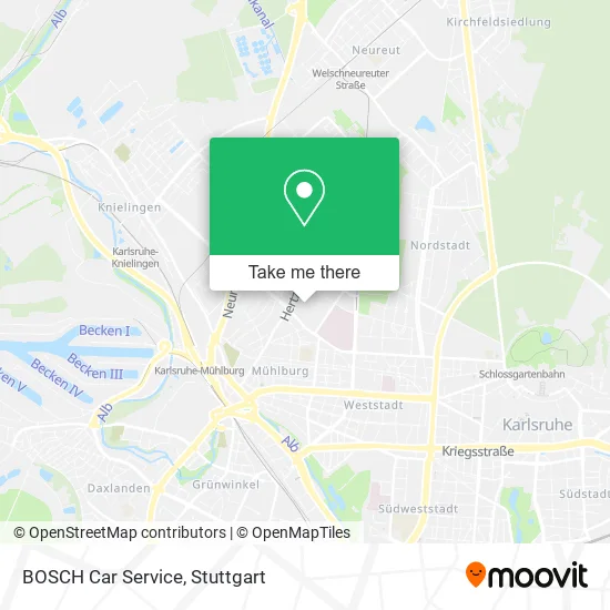 Карта BOSCH Car Service