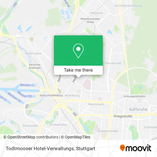 Карта Todtmooser Hotel-Verwaltungs