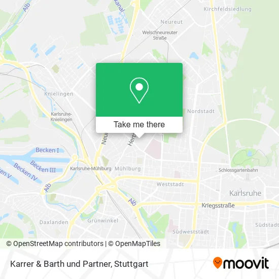 Карта Karrer & Barth und Partner