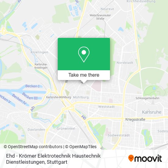 Ehd - Krömer Elektrotechnik Haustechnik Dienstleistungen map