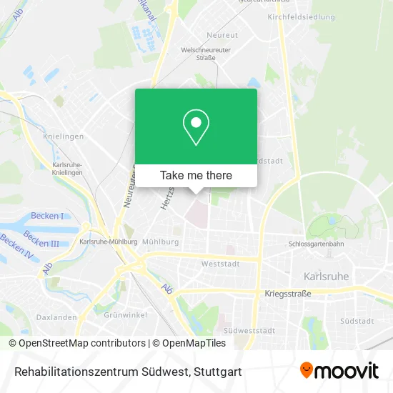 Карта Rehabilitationszentrum Südwest