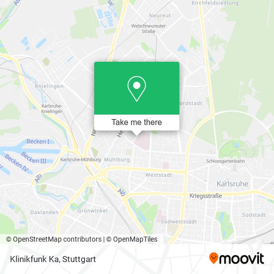 Карта Klinikfunk Ka
