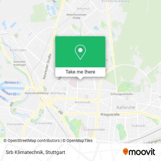 Карта Srb Klimatechnik