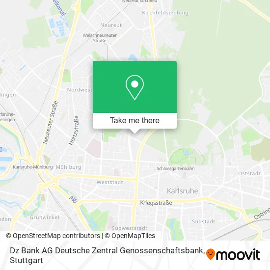 Карта Dz Bank AG Deutsche Zentral Genossenschaftsbank