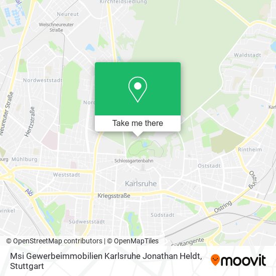 Msi Gewerbeimmobilien Karlsruhe Jonathan Heldt map