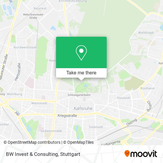 BW Invest & Consulting map