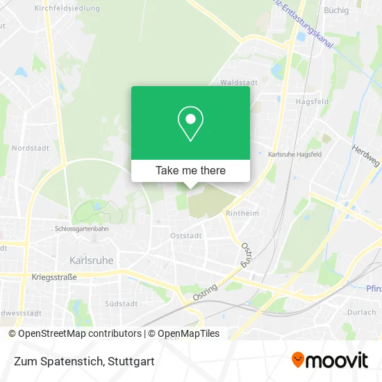Карта Zum Spatenstich