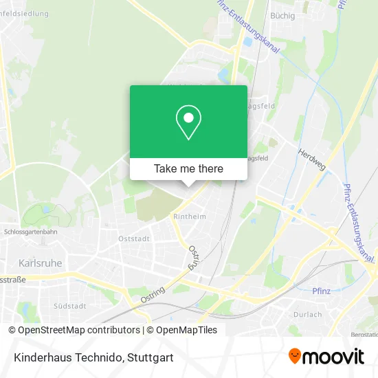 Карта Kinderhaus Technido
