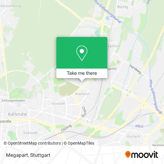 Карта Megapart