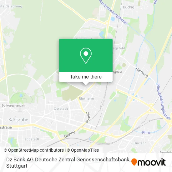 Карта Dz Bank AG Deutsche Zentral Genossenschaftsbank