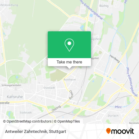 Карта Antweiler Zahntechnik