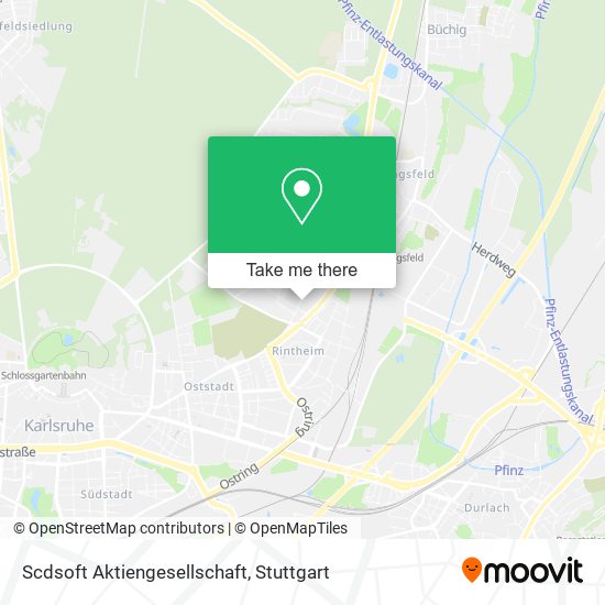 Scdsoft Aktiengesellschaft map