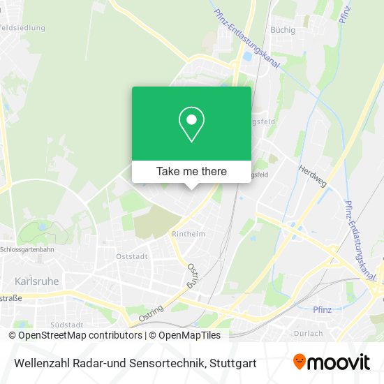 Wellenzahl Radar-und Sensortechnik map