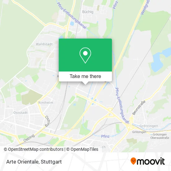 Карта Arte Orientale