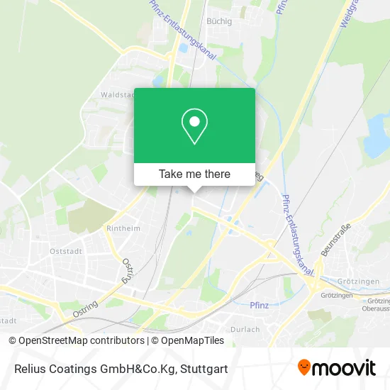 Карта Relius Coatings GmbH&Co.Kg