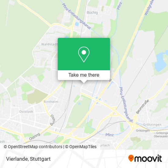 Карта Vierlande