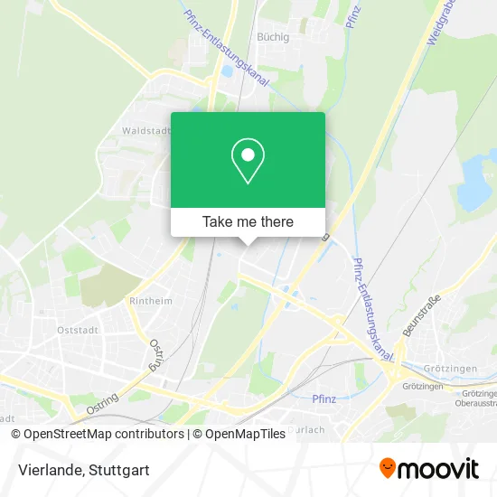 Карта Vierlande