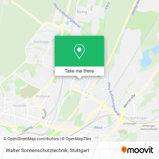 Карта Walter Sonnenschutztechnik