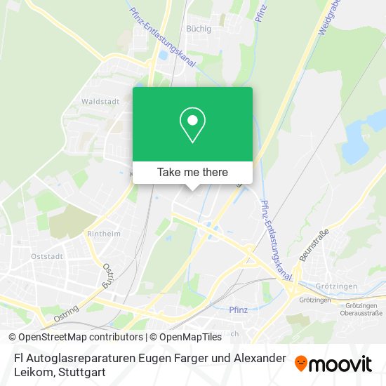 Fl Autoglasreparaturen Eugen Farger und Alexander Leikom map