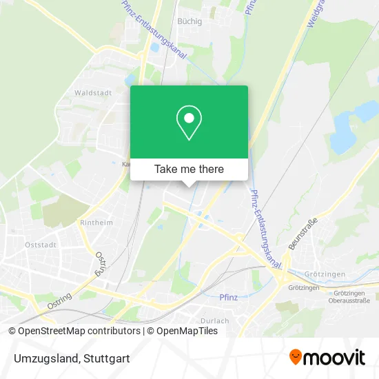 Карта Umzugsland