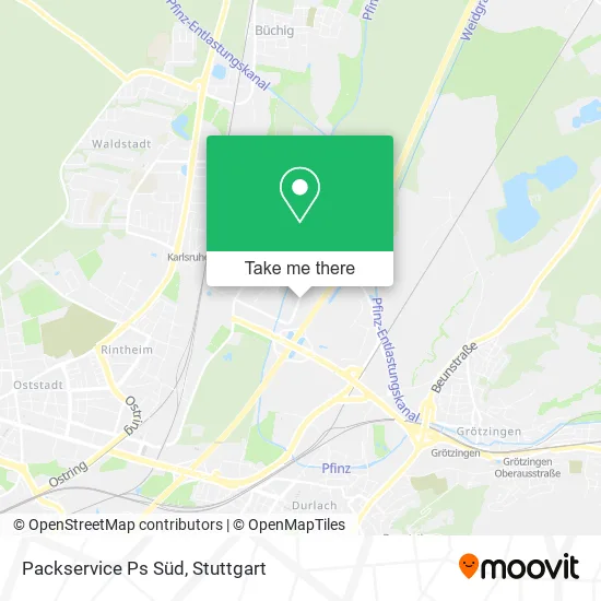 Карта Packservice Ps Süd