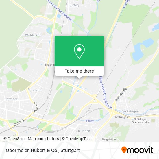 Карта Obermeier, Hubert & Co.