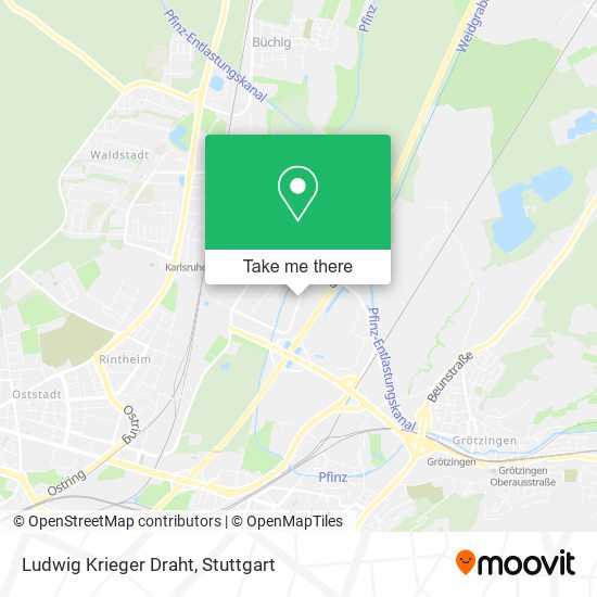 Ludwig Krieger Draht map