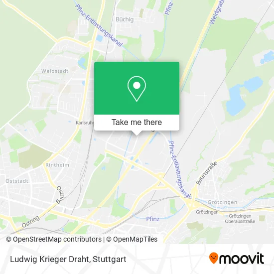 Карта Ludwig Krieger Draht