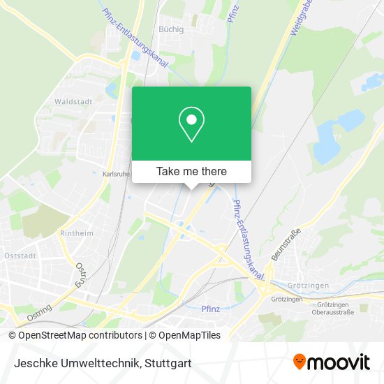 Карта Jeschke Umwelttechnik
