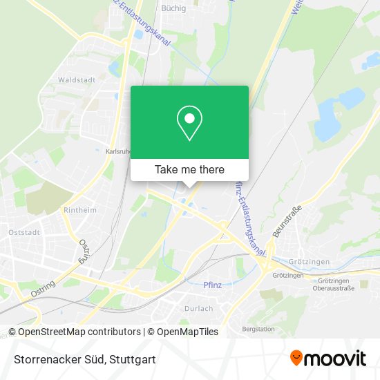 Storrenacker Süd map