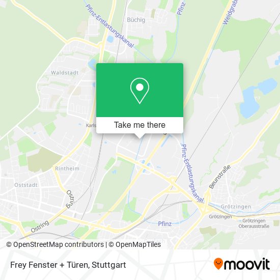 Frey Fenster + Türen map