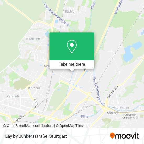 Lay by Junkersstraße map