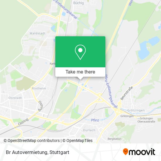Карта Br Autovermietung