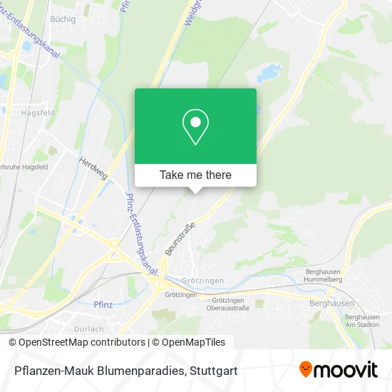 Карта Pflanzen-Mauk Blumenparadies