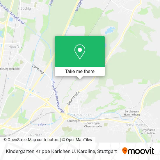 Карта Kindergarten Krippe Karlchen U. Karoline