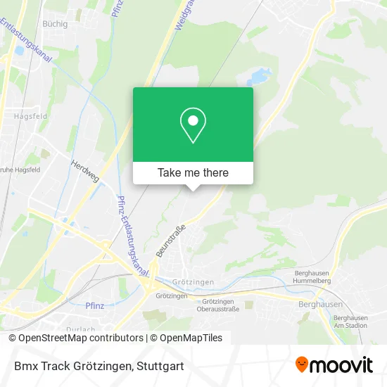 Карта Bmx Track Grötzingen