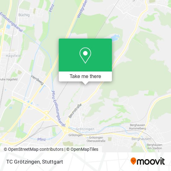 Карта TC Grötzingen
