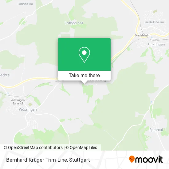 Карта Bernhard Krüger Trim-Line