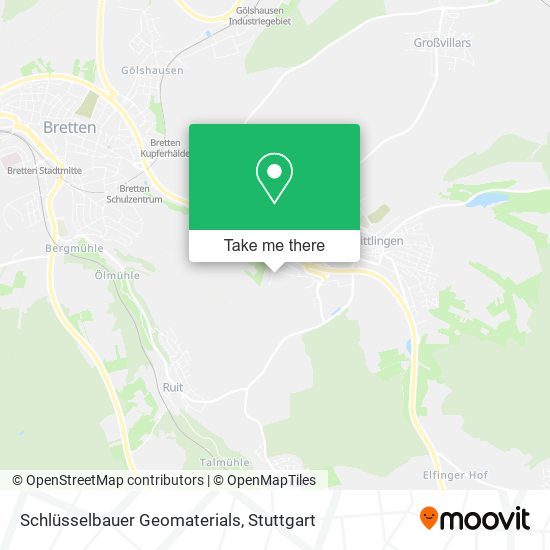 Schlüsselbauer Geomaterials map