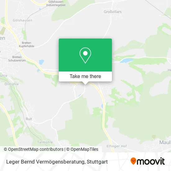 Карта Leger Bernd Vermögensberatung