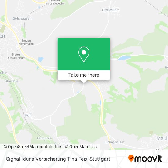 Signal Iduna Versicherung Tina Feix map