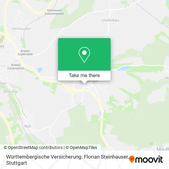 Карта Württembergische Versicherung: Florian Steinhauser